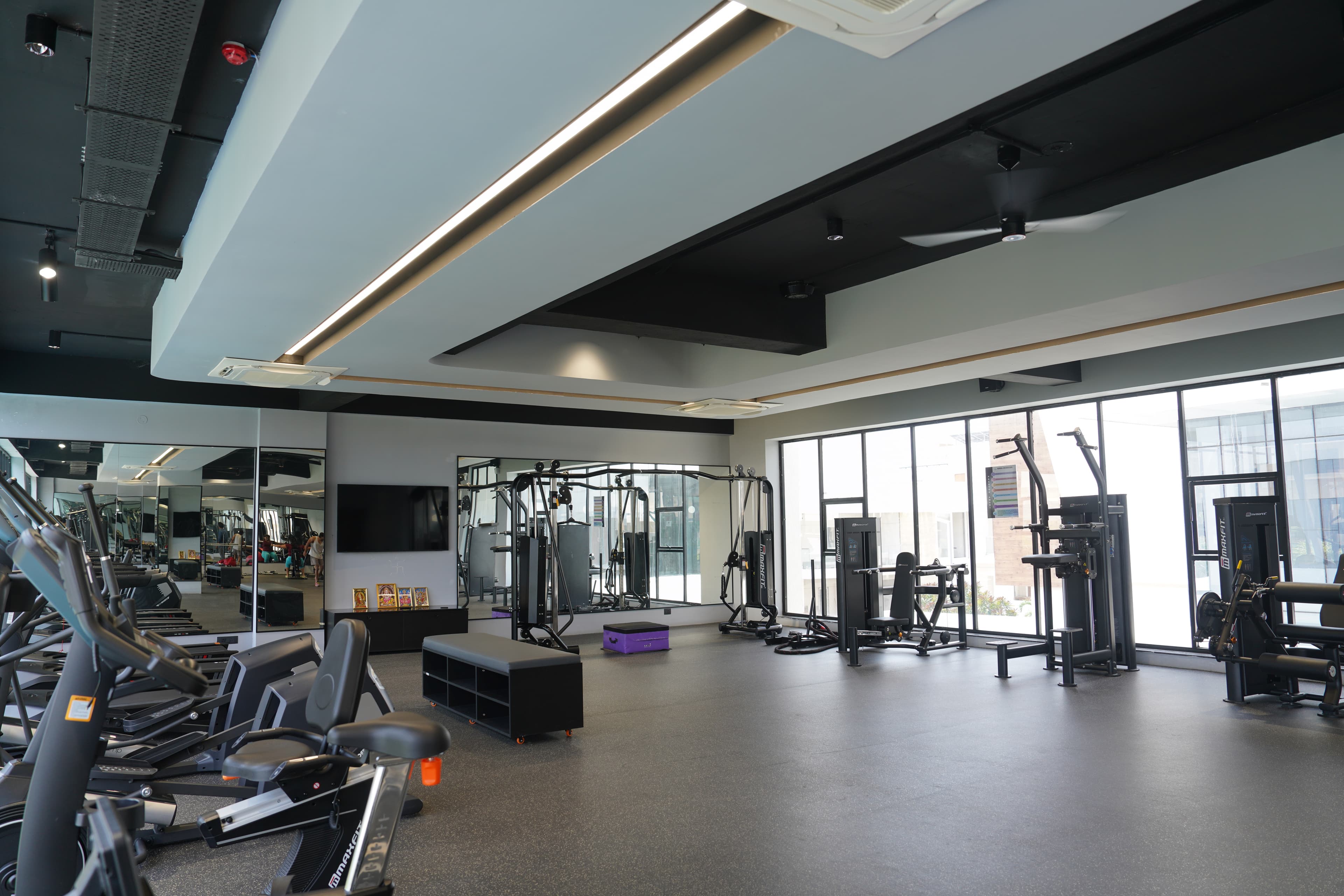 State-of-the-art fitness center facility