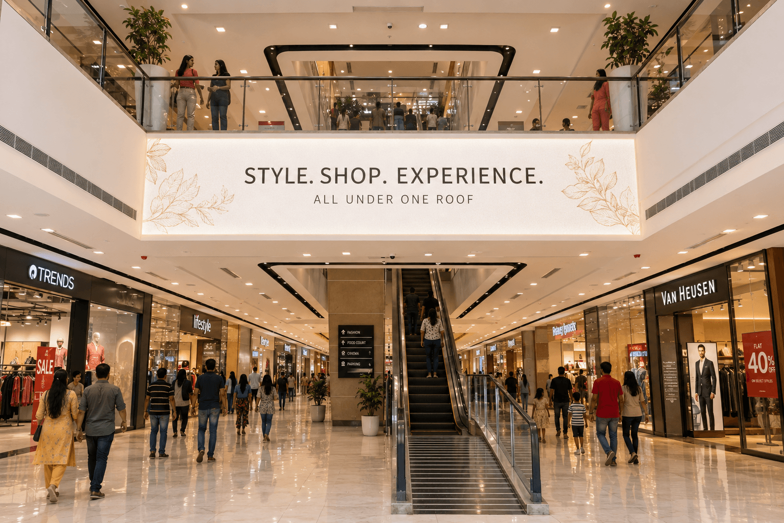 Preston Coliseum - Mall Interior