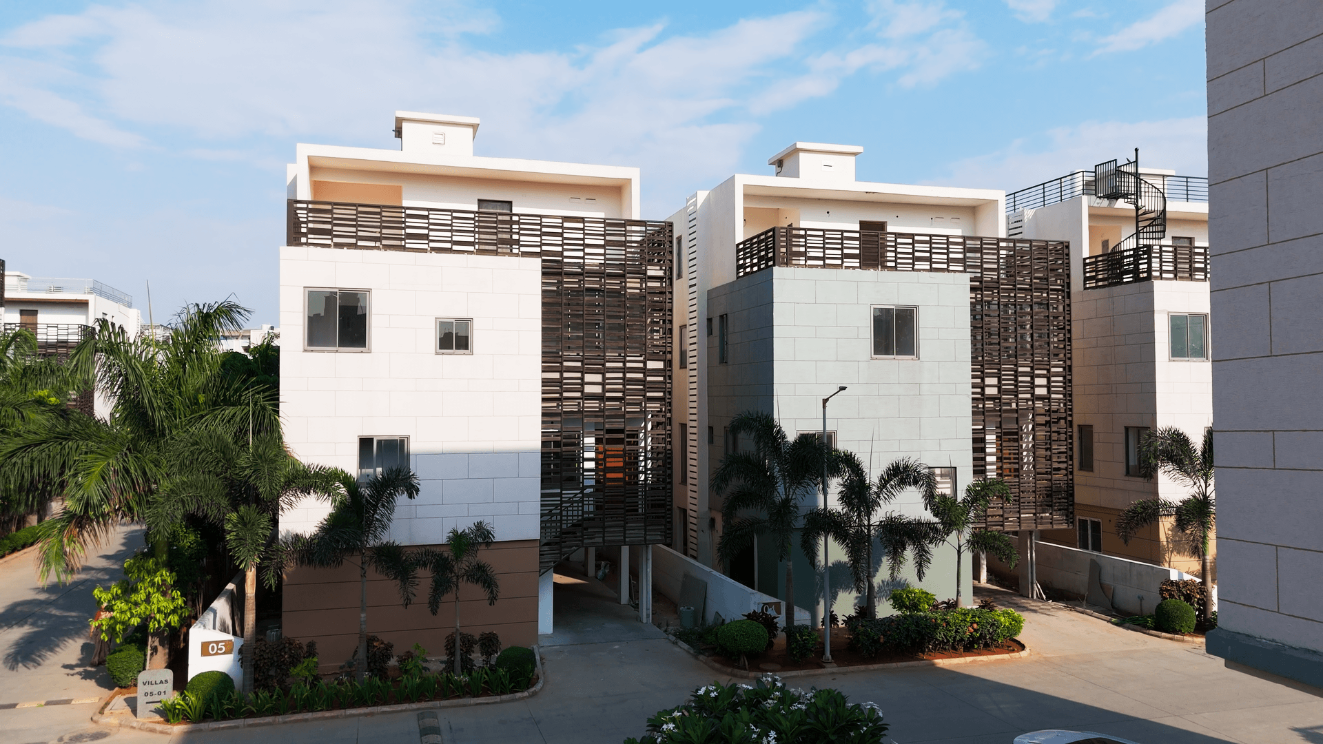 Preston Ivy villa architectural elevation