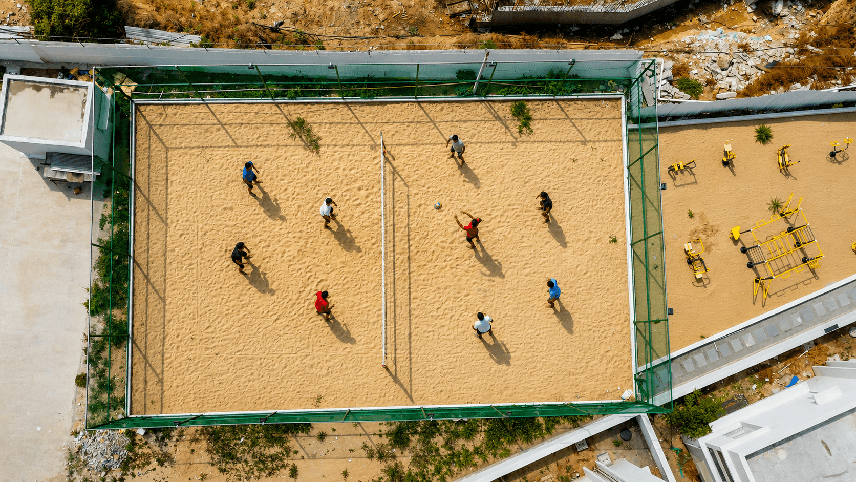 Sand Volleyball Court